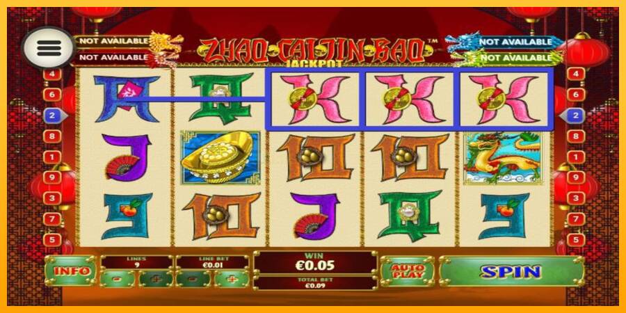 Zhao Cai Jin Bao Jackpot игрална машина за пари, снимка 2