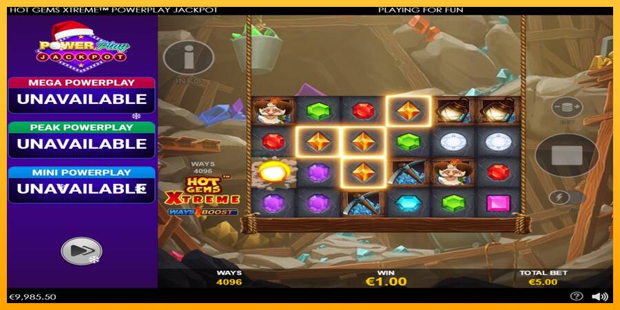 Hot Gems Xtreme PowerPlay Jackpot игрална машина за пари, снимка 3