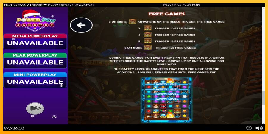 Hot Gems Xtreme PowerPlay Jackpot игрална машина за пари, снимка 6