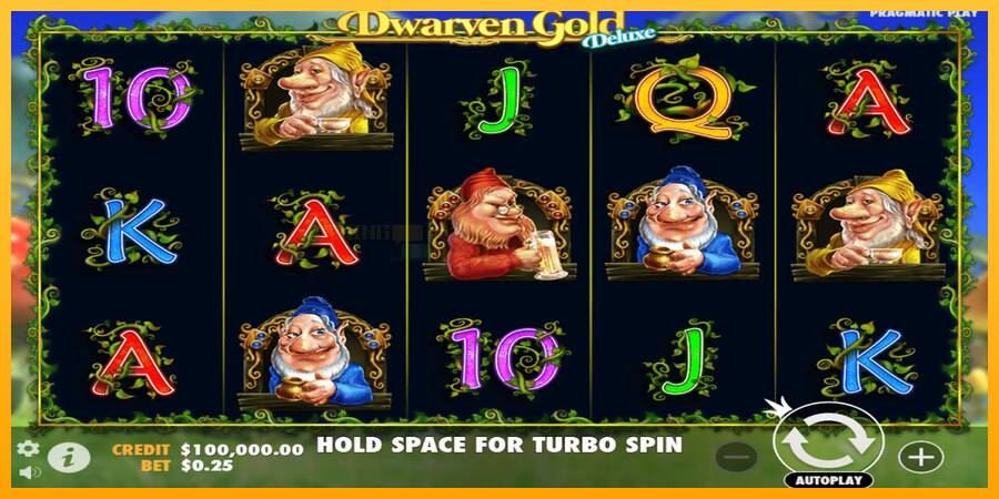 Dwarven Gold Deluxe игрална машина за пари, снимка 1