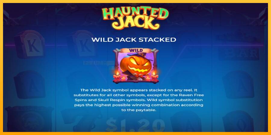 Haunted Jack игрална машина за пари, снимка 5