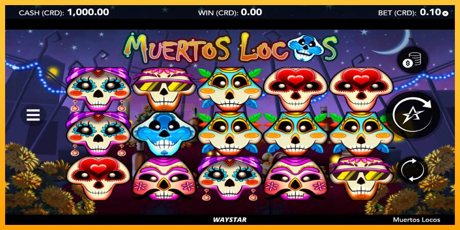 Muertos Locos игрална машина за пари, снимка 1