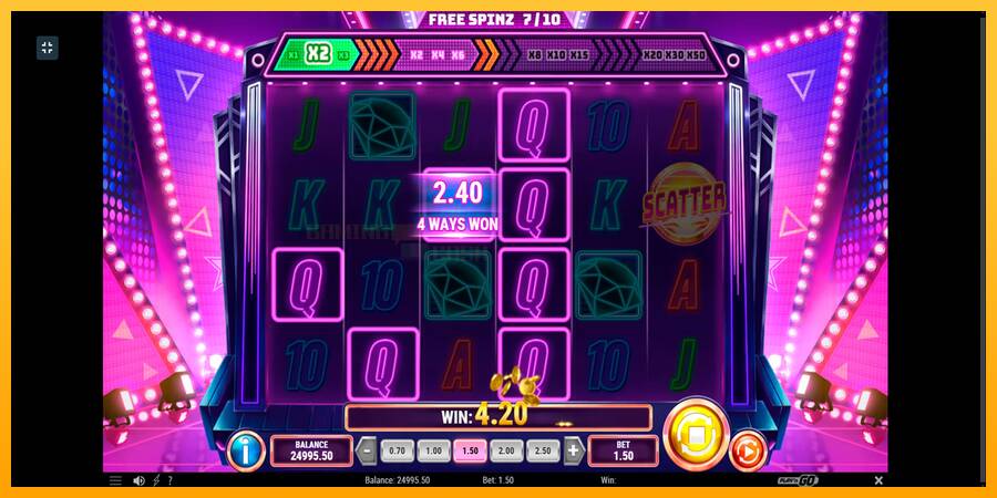 Piggy Blitz Disco Gold игрална машина за пари, снимка 4