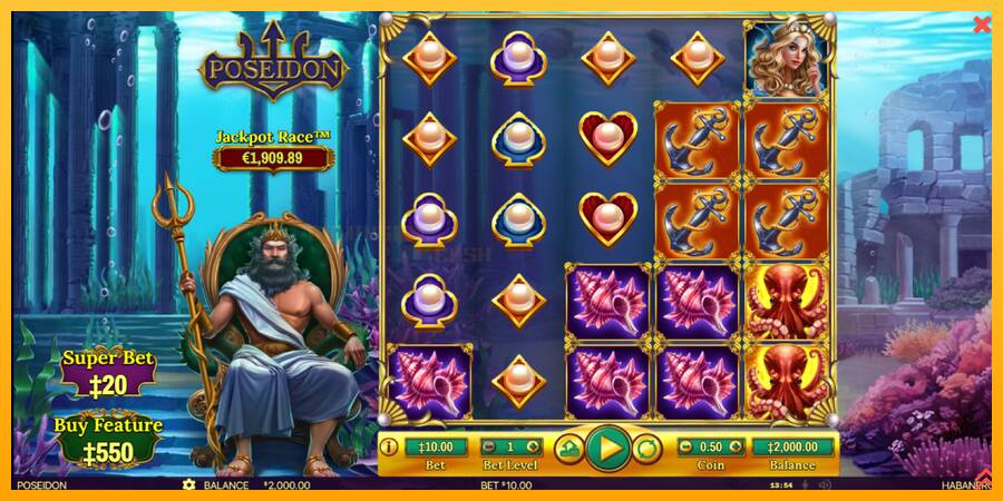 Poseidon игрална машина за пари, снимка 2