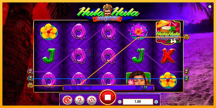 Hula Hula Nights игрална машина за пари, снимка 5