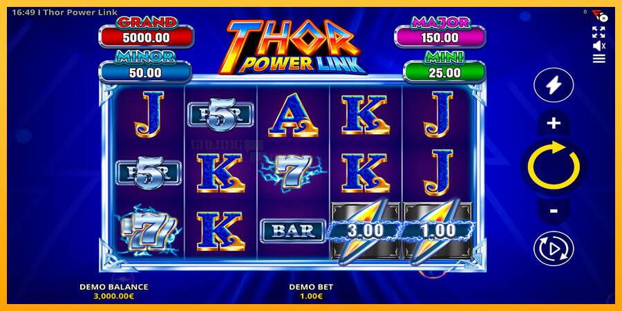 Thor Power Link игрална машина за пари, снимка 1