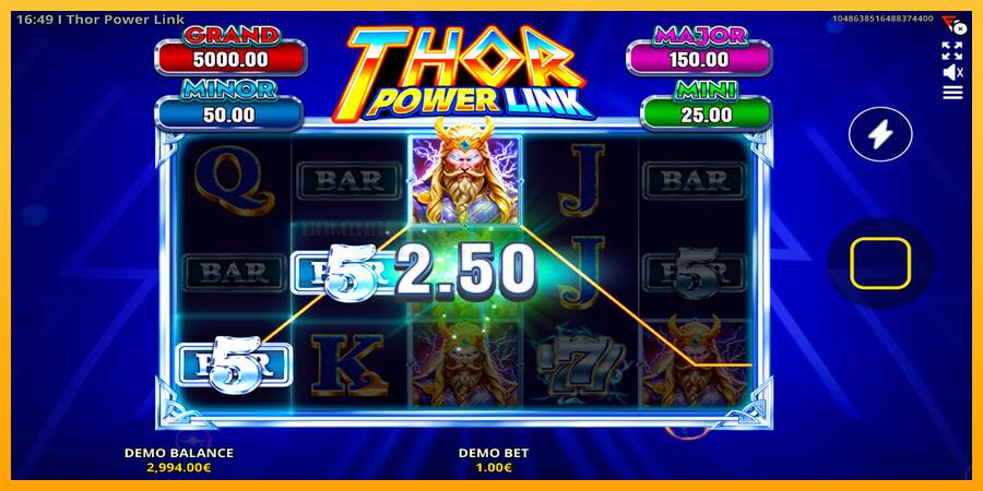 Thor Power Link игрална машина за пари, снимка 2