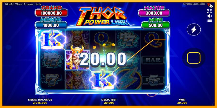 Thor Power Link игрална машина за пари, снимка 3