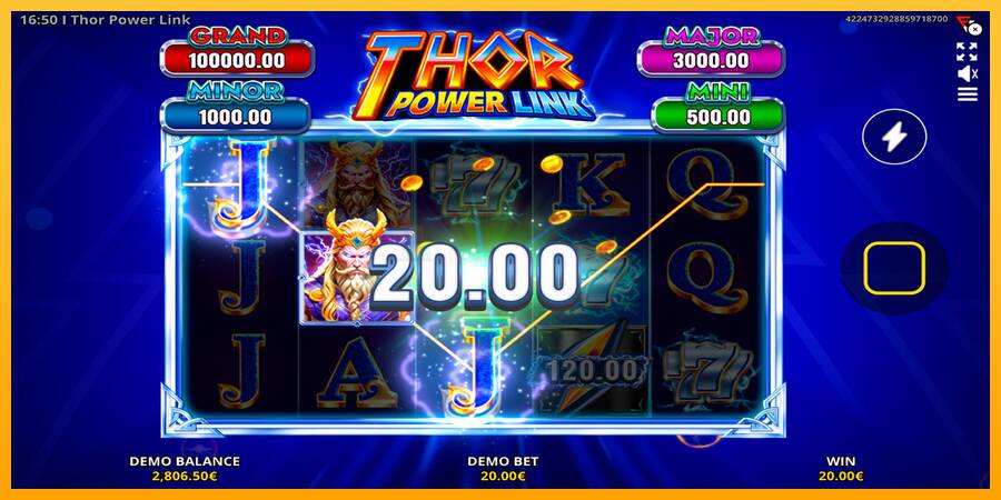 Thor Power Link игрална машина за пари, снимка 5