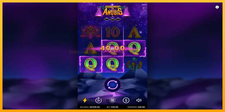 Judgement of Anubis игрална машина за пари, снимка 4