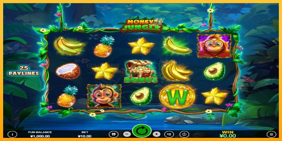 Money Jungle игрална машина за пари, снимка 1