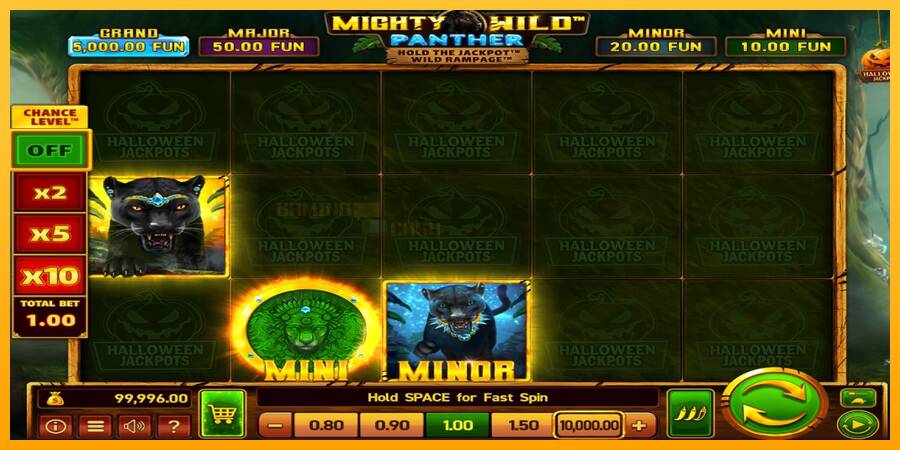 Mighty Wild: Panther Grand Diamond Edition Halloween Jackpots игрална машина за пари, снимка 2