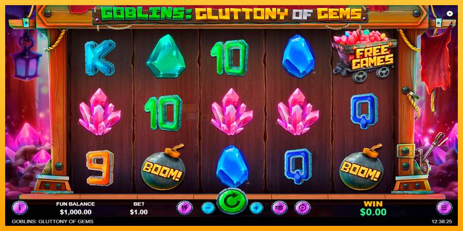 Goblins Gluttony of Gems игрална машина за пари, снимка 1