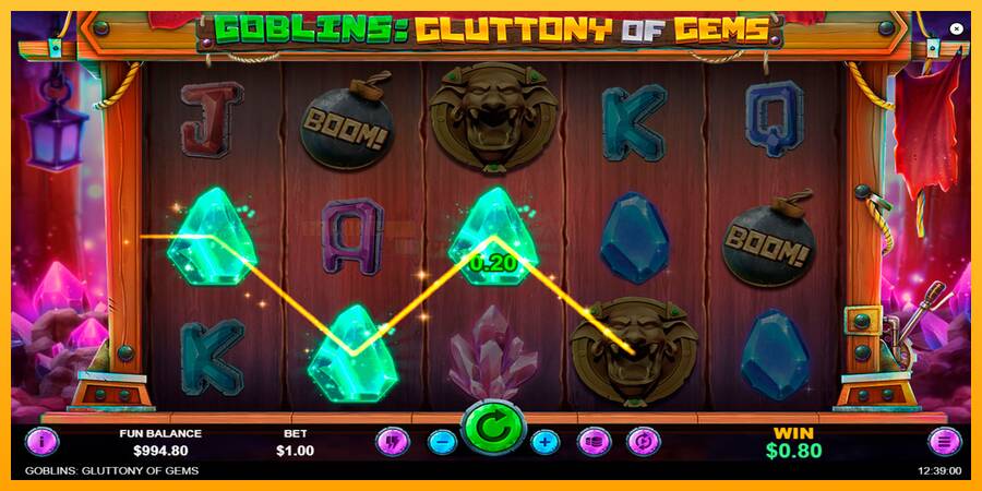 Goblins Gluttony of Gems игрална машина за пари, снимка 4