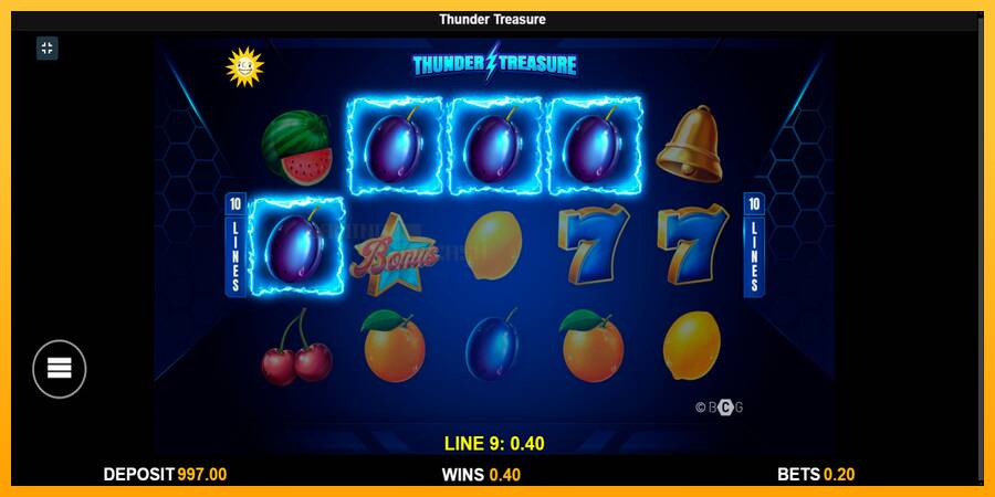 Thunder Treasure игрална машина за пари, снимка 3