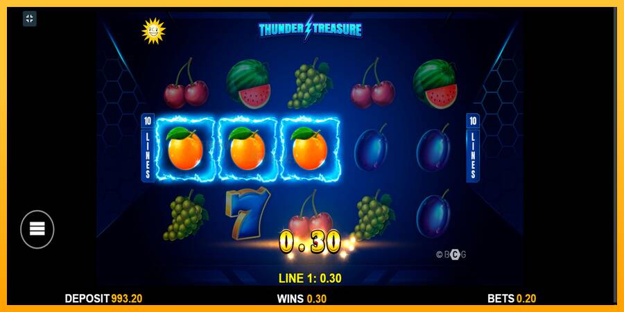 Thunder Treasure игрална машина за пари, снимка 5