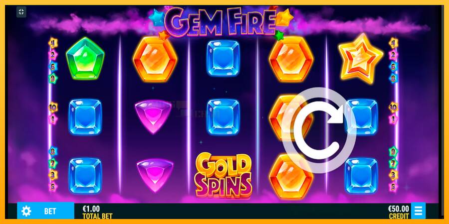 Gem Fire игрална машина за пари, снимка 1