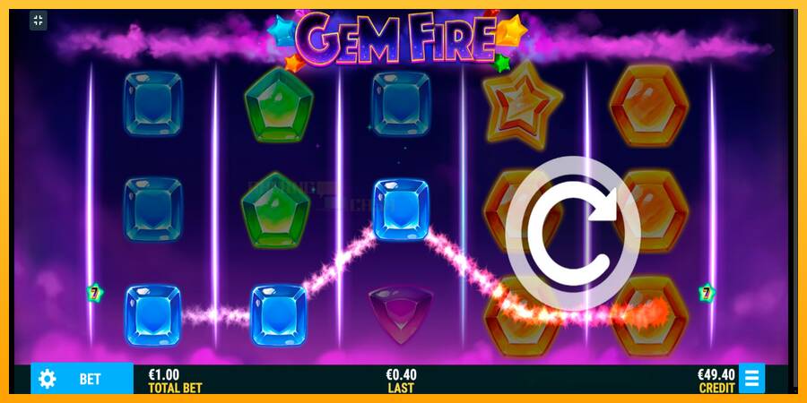 Gem Fire игрална машина за пари, снимка 2