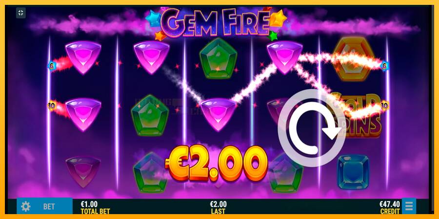 Gem Fire игрална машина за пари, снимка 3