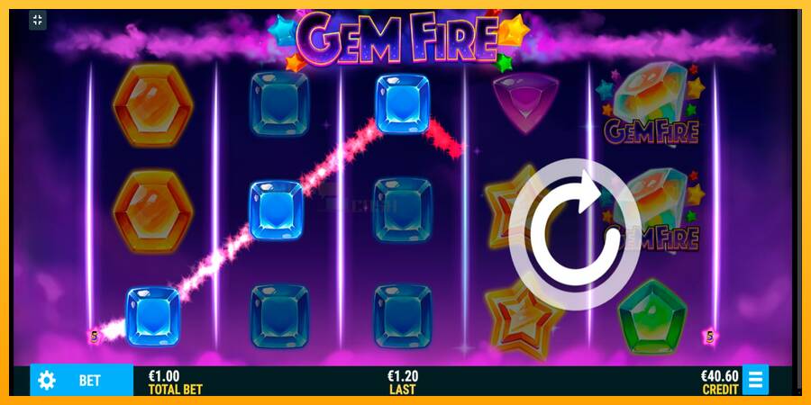 Gem Fire игрална машина за пари, снимка 4