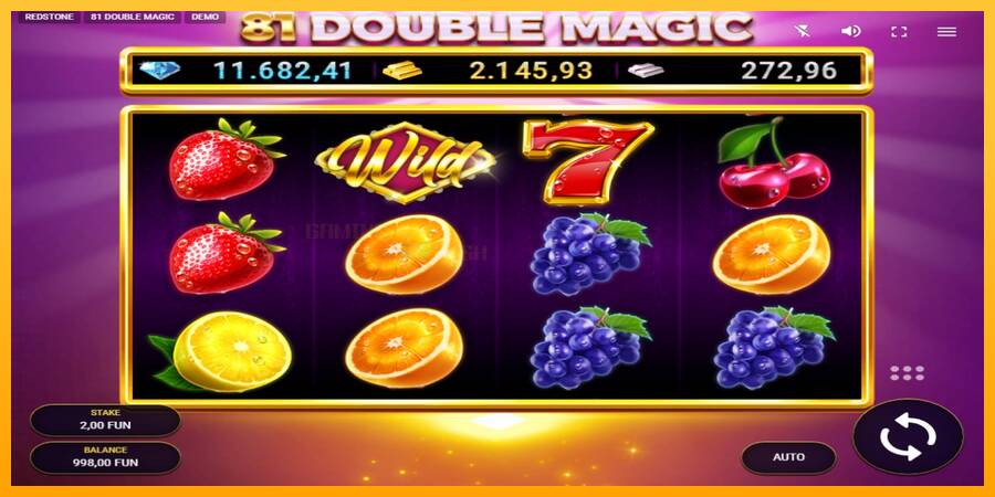 81 Double Magic игрална машина за пари, снимка 2