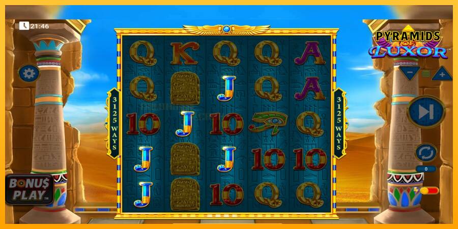 Pyramids of Luxor игрална машина за пари, снимка 2