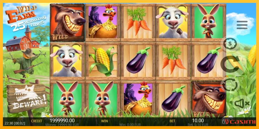 Wild Farm игрална машина за пари, снимка 2