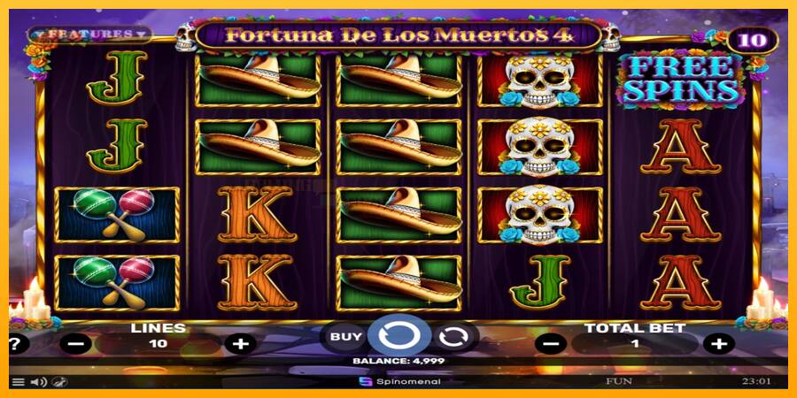 Fortuna De Los Muertos 4 игрална машина за пари, снимка 2