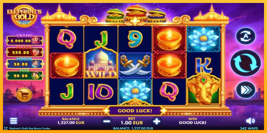 Elephants Gold Buy Bonus Combo игрална машина за пари, снимка 2