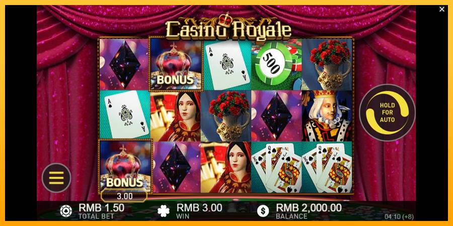 Casino Royale игрална машина за пари, снимка 1