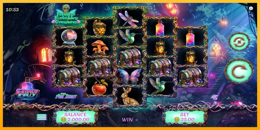 Forest of Forbidden Treasures игрална машина за пари, снимка 2