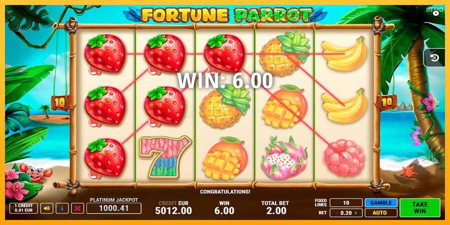 Fortune Parrot игрална машина за пари, снимка 3