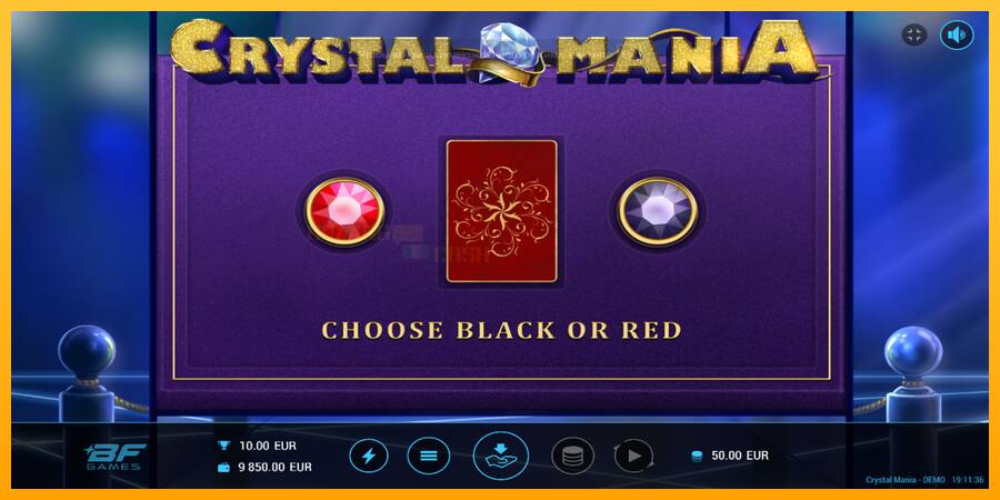 Crystal Mania игрална машина за пари, снимка 3