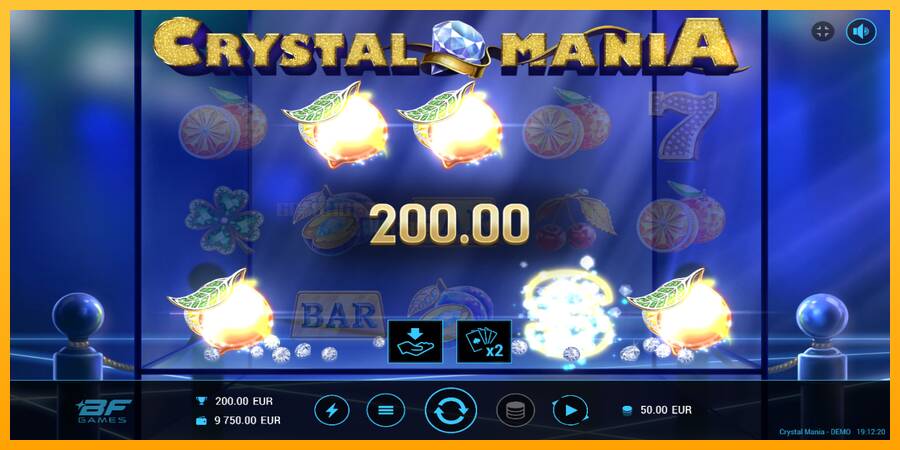 Crystal Mania игрална машина за пари, снимка 4