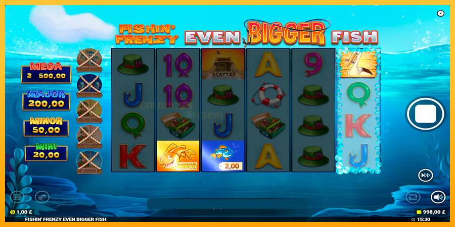 Fishin Frenzy Even Bigger Fish игрална машина за пари, снимка 2