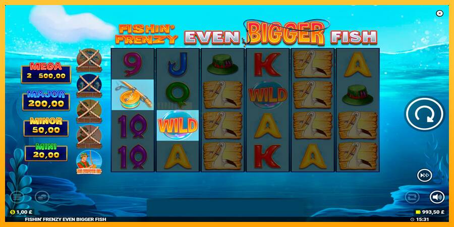 Fishin Frenzy Even Bigger Fish игрална машина за пари, снимка 4