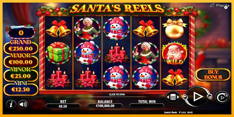 Santas Reels игрална машина за пари, снимка 2