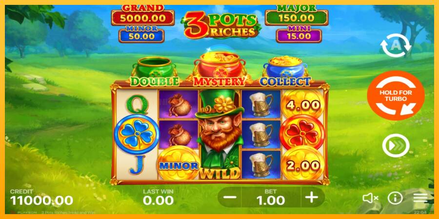 3 Pots Riches: Hold and Win игрална машина за пари, снимка 2