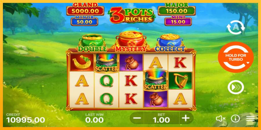 3 Pots Riches: Hold and Win игрална машина за пари, снимка 3