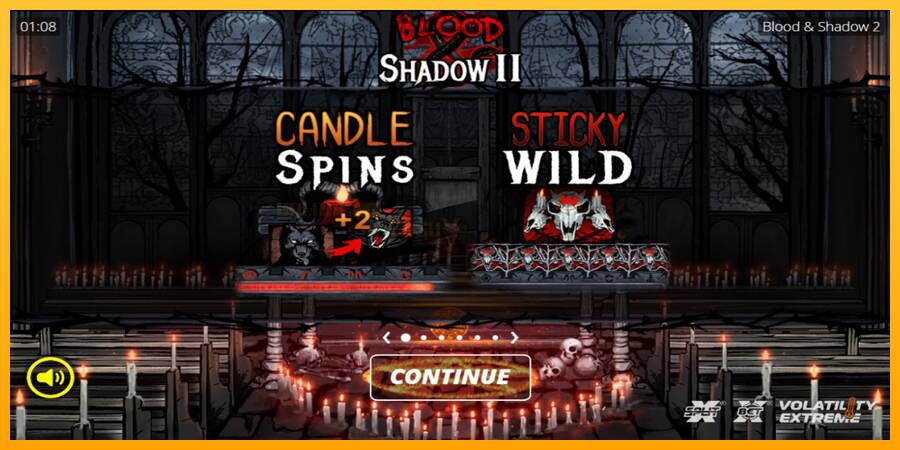 Blood & Shadow II игрална машина за пари, снимка 1