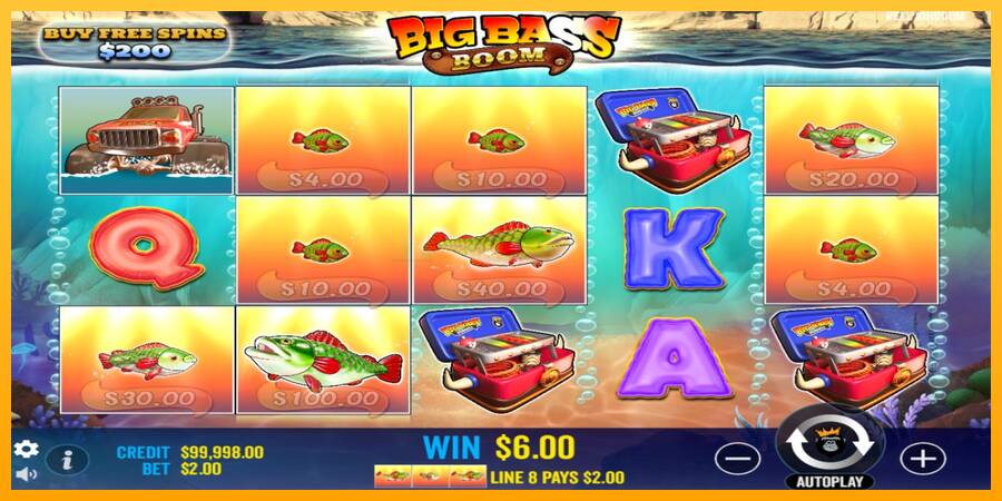 Big Bass Boom игрална машина за пари, снимка 3