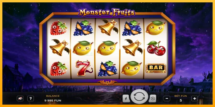 Monster Fruits игрална машина за пари, снимка 1