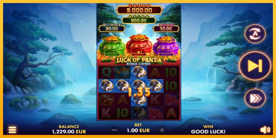 Luck of Panda Bonus Combo игрална машина за пари, снимка 2