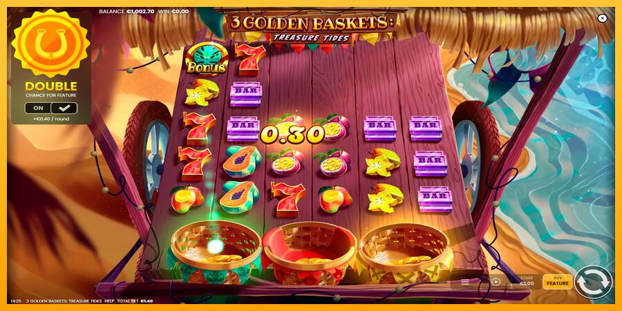 3 Golden Baskets: Treasure Tides игрална машина за пари, снимка 3