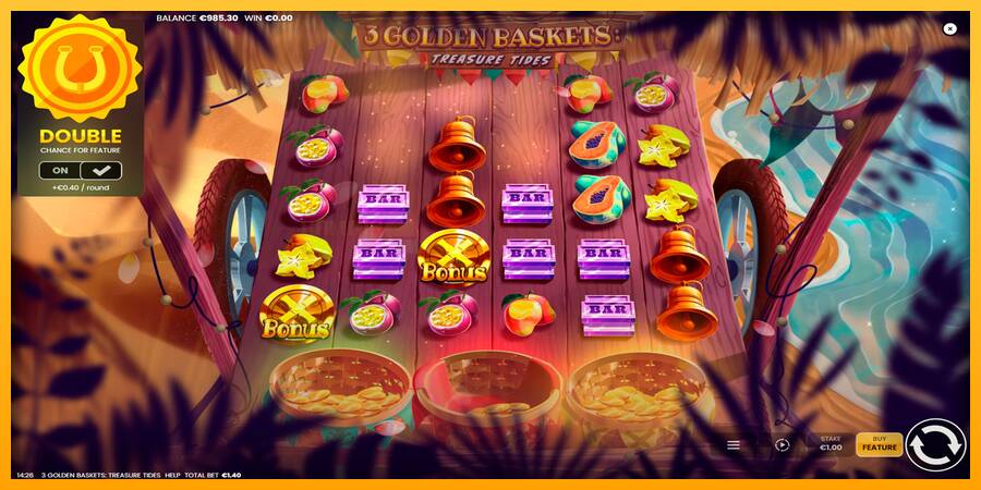 3 Golden Baskets: Treasure Tides игрална машина за пари, снимка 4