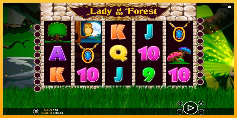 Lady of the Forest игрална машина за пари, снимка 1