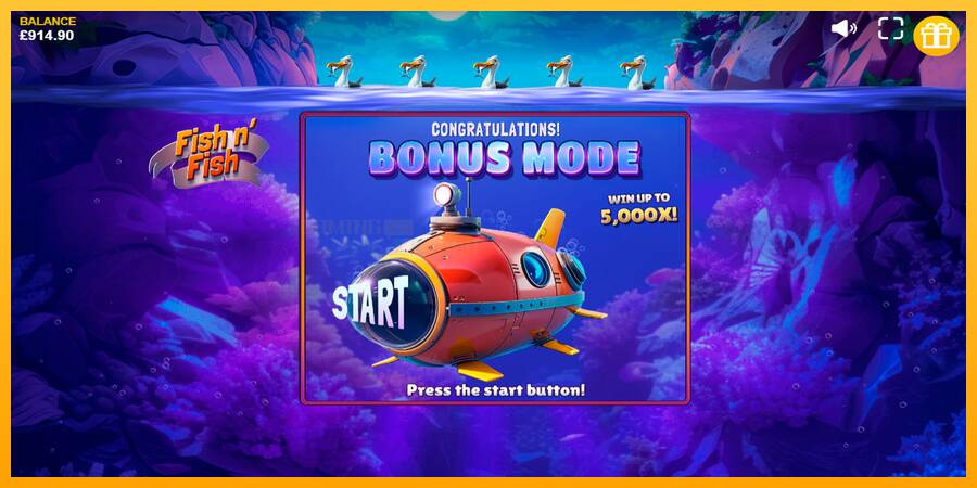 Fish n Fish игрална машина за пари, снимка 6