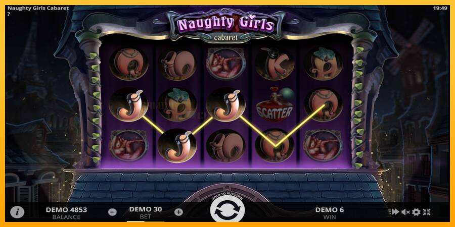 Naughty Girls игрална машина за пари, снимка 3