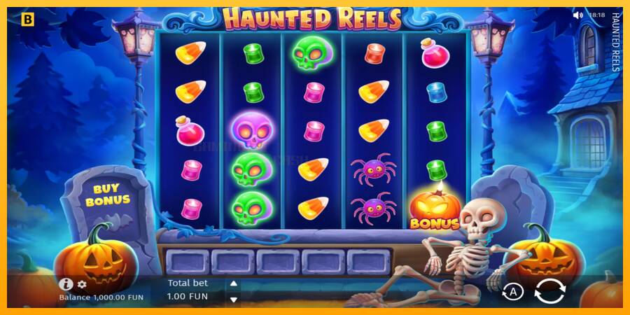 Haunted Reels игрална машина за пари, снимка 2