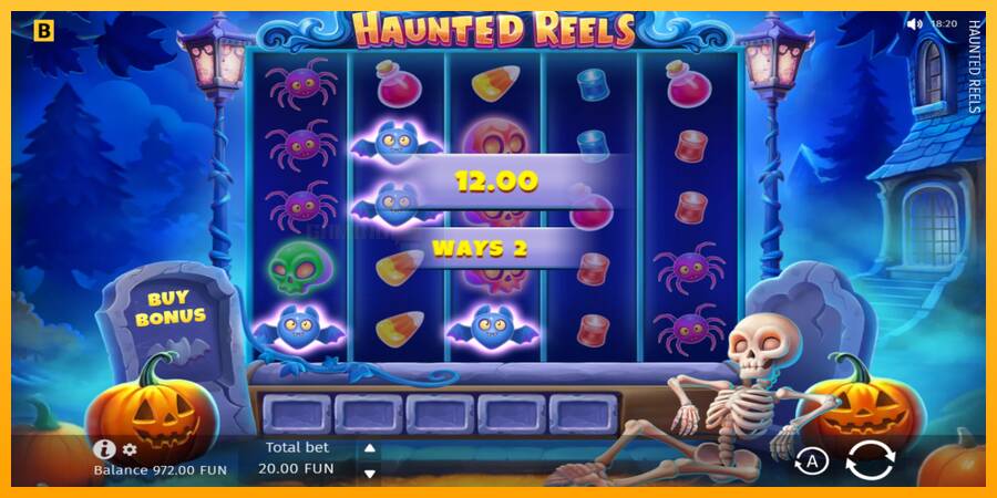 Haunted Reels игрална машина за пари, снимка 3